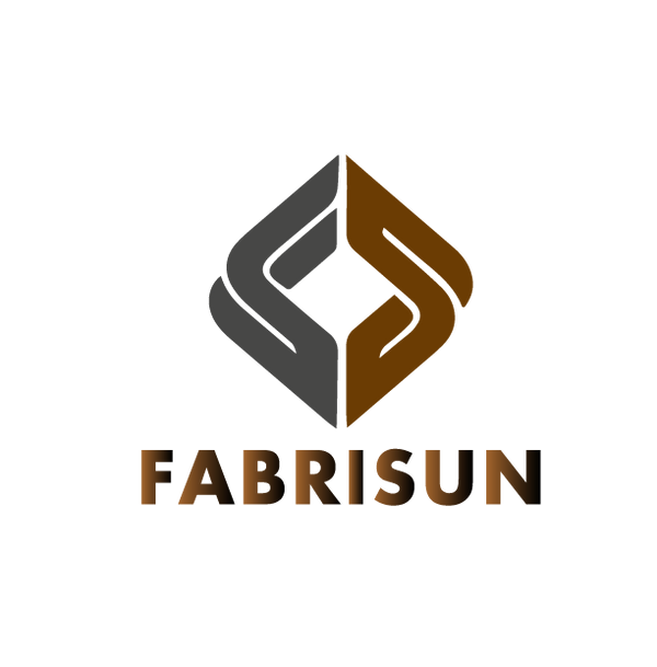 Logo of FABRISUN with a stylized design on a white background