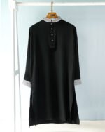 Exclusive Black Panjabi - Image 3